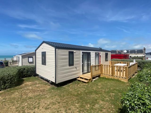 Chalet Bord De Mer Gouville-sur-Mer Exteriör bild